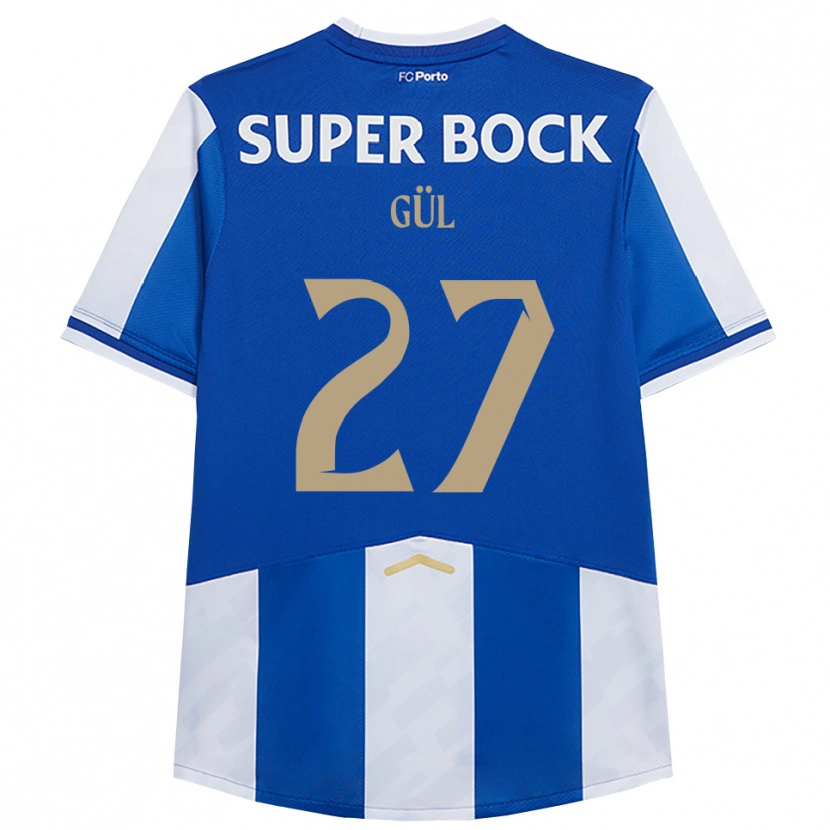 Danxenキッズサム・オモロディオン#27ブルー ホワイトホームシャツ2025/26ジャージーユニフォーム