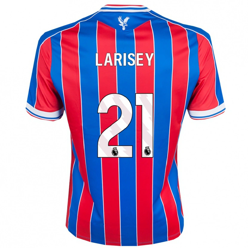 Danxenキッズクラリッサ・ラリシー#21ブルー レッド ホワイトホームシャツ2025/26ジャージーユニフォーム
