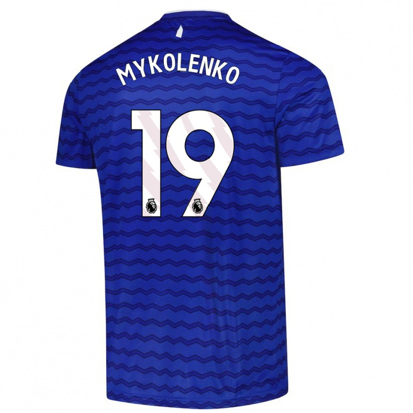 Danxenキッズビタリー・マイコレンコ#19ブルー ネイビーホームシャツ2025/26ジャージーユニフォーム