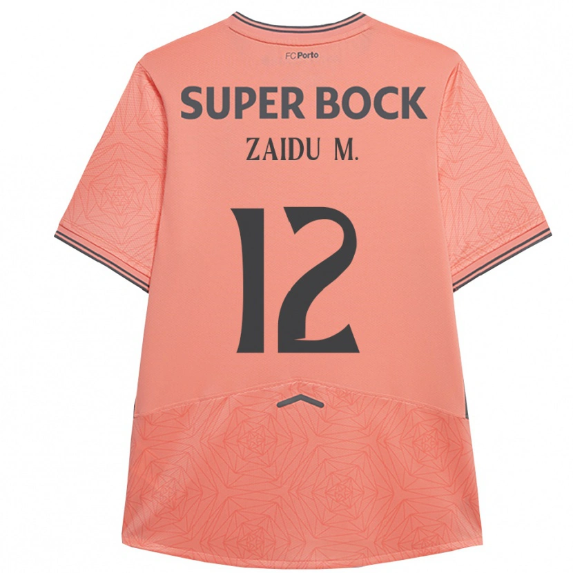 Danxenキッズザイドゥ・サヌーシ#12ピンク ネイビーアウェイシャツ2025/26ジャージーユニフォーム