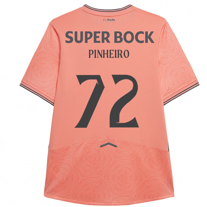 DanxenキッズRodrigo Pinheiro#72ピンク ネイビーアウェイシャツ2025/26ジャージーユニフォーム
