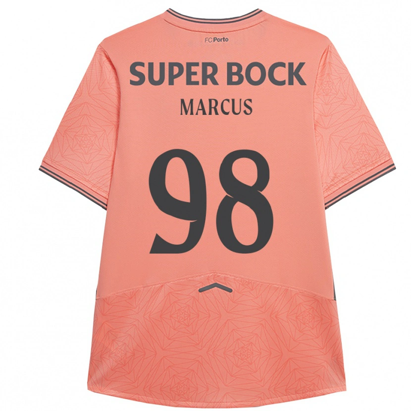 Danxenキッズエイブラハム・マーカス#98ピンク ネイビーアウェイシャツ2025/26ジャージーユニフォーム