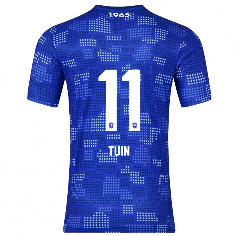 DanxenキッズAlieke Tuin#11ブルー スカイブルーアウェイシャツ2025/26ジャージーユニフォーム