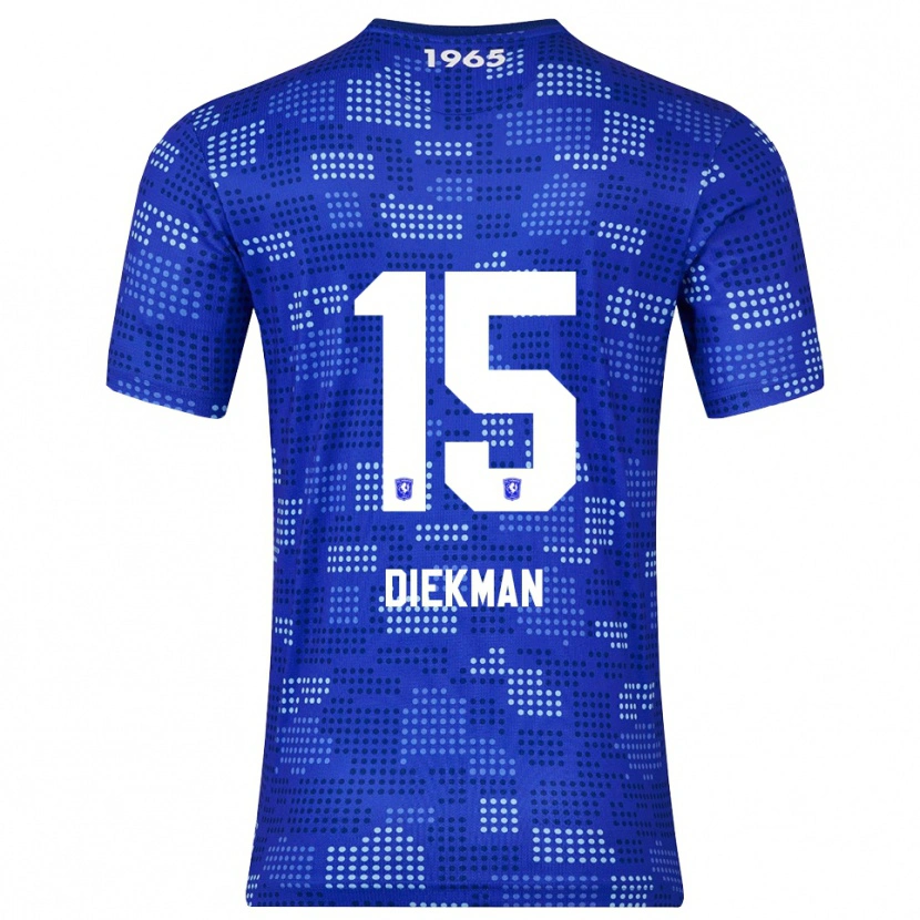 Danxenキッズジル・イルゼ・ディークマン#15ブルー スカイブルーアウェイシャツ2025/26ジャージーユニフォーム
