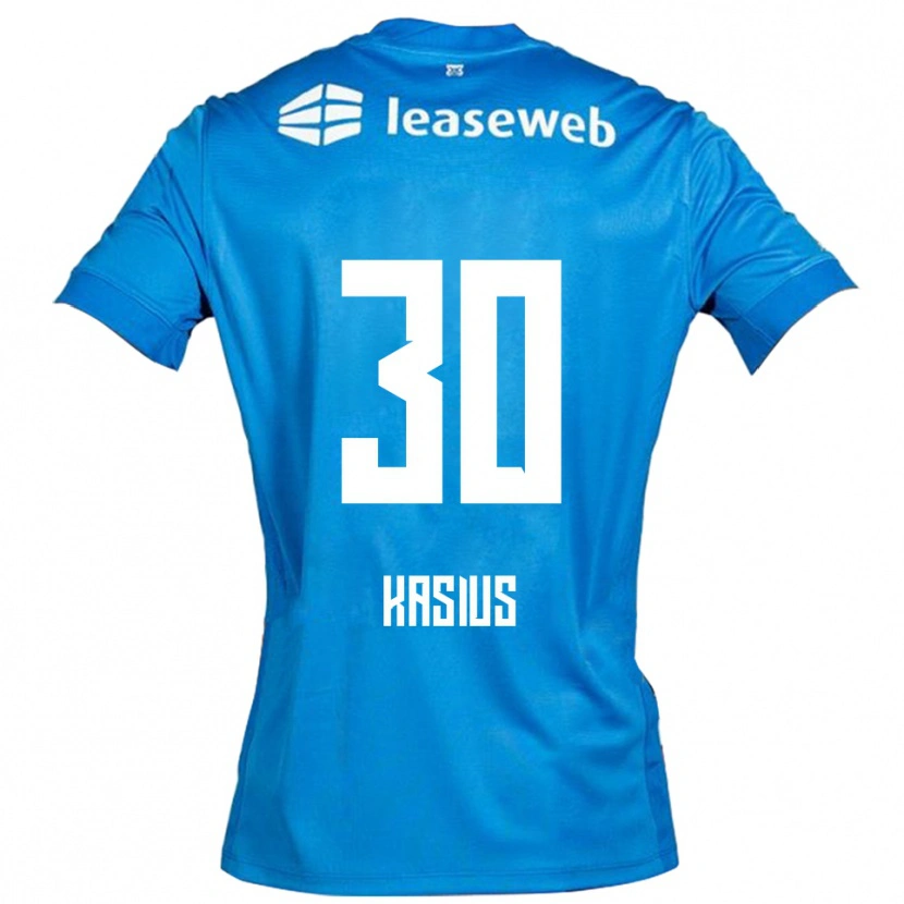 Danxenキッズデンソ・カシウス#30ブルー ホワイトアウェイシャツ2025/26ジャージーユニフォーム