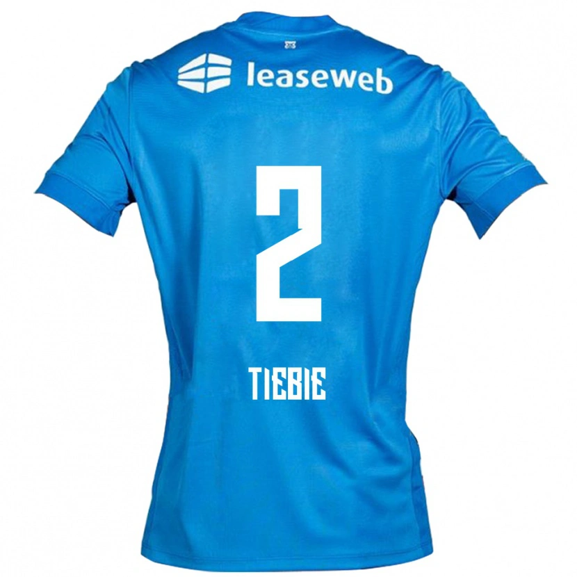 DanxenキッズJob Tiebie#2ブルー ホワイトアウェイシャツ2025/26ジャージーユニフォーム