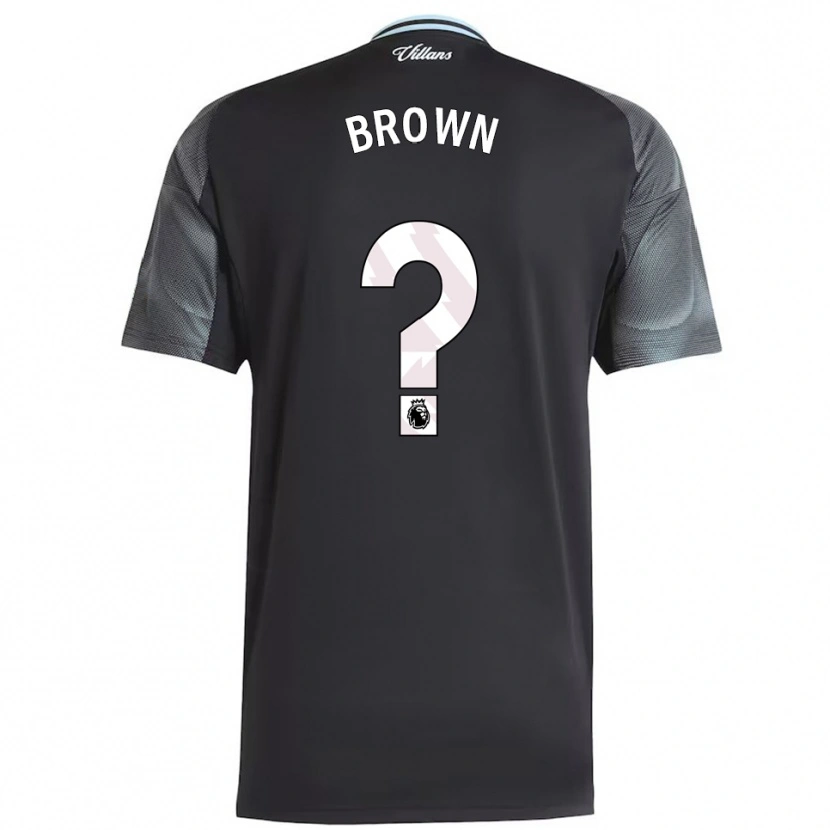 DanxenキッズAlvin Brown#0ブラック スカイブルーアウェイシャツ2025/26ジャージーユニフォーム