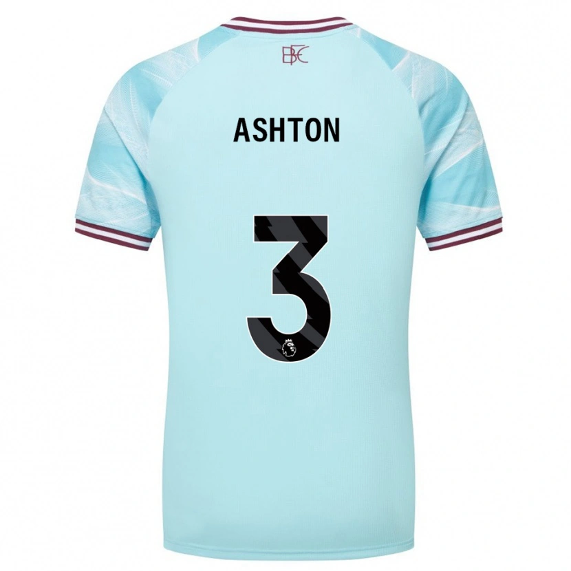 DanxenキッズJoe Ashton#3スカイブルー バーガンディアウェイシャツ2025/26ジャージーユニフォーム