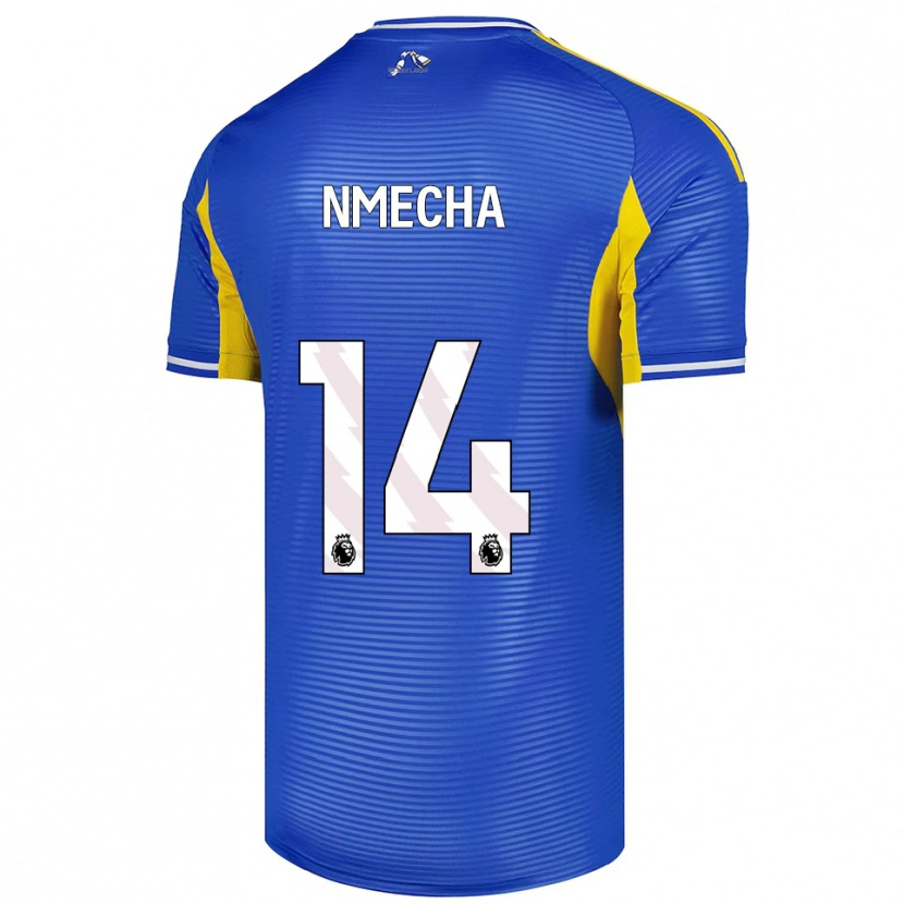 Danxenキッズルーカス・ヌメチャ#14ブルー イエローアウェイシャツ2025/26ジャージーユニフォーム