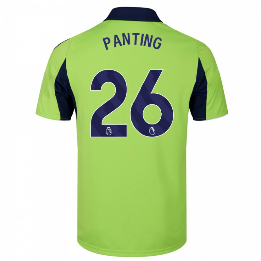DanxenキッズRachel Panting#26グリーン ネイビー ホワイトアウェイシャツ2025/26ジャージーユニフォーム