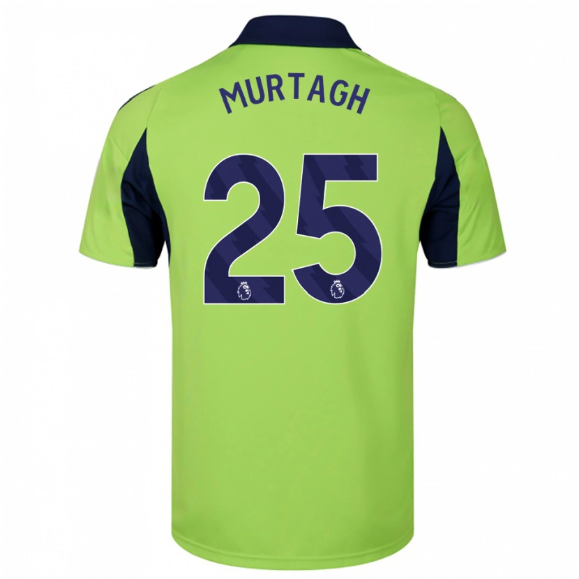 DanxenキッズRuby Murtagh#25グリーン ネイビー ホワイトアウェイシャツ2025/26ジャージーユニフォーム