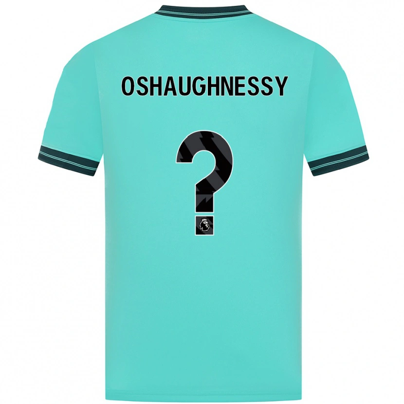 Danxenキッズジョー・オショーネシー#0スカイブルー グリーンアウェイシャツ2025/26ジャージーユニフォーム