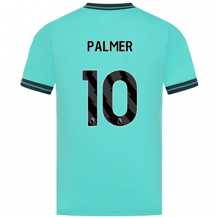 DanxenキッズJamila Palmer#10スカイブルー グリーンアウェイシャツ2025/26ジャージーユニフォーム