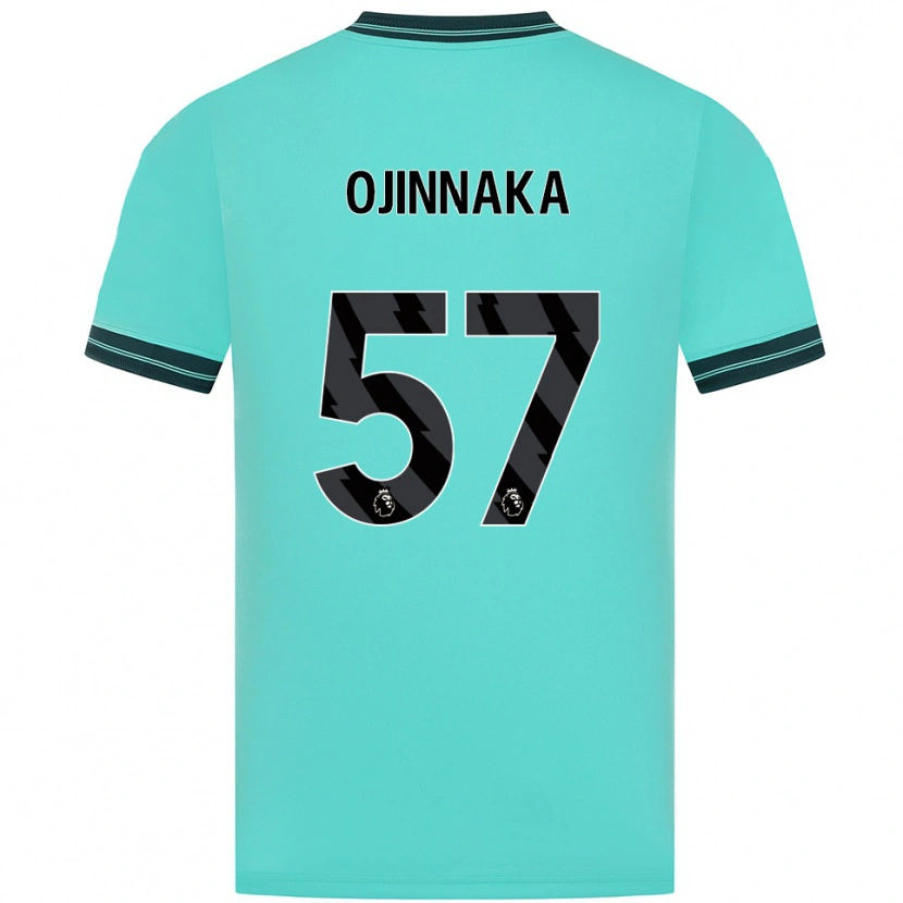 DanxenキッズTemple Ojinnaka#57スカイブルー グリーンアウェイシャツ2025/26ジャージーユニフォーム