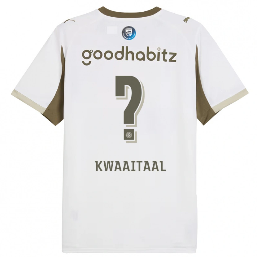 DanxenキッズJulian Kwaaitaal#0ホワイト グレーサードユニフォームシャツ2025/26ジャージーユニフォーム