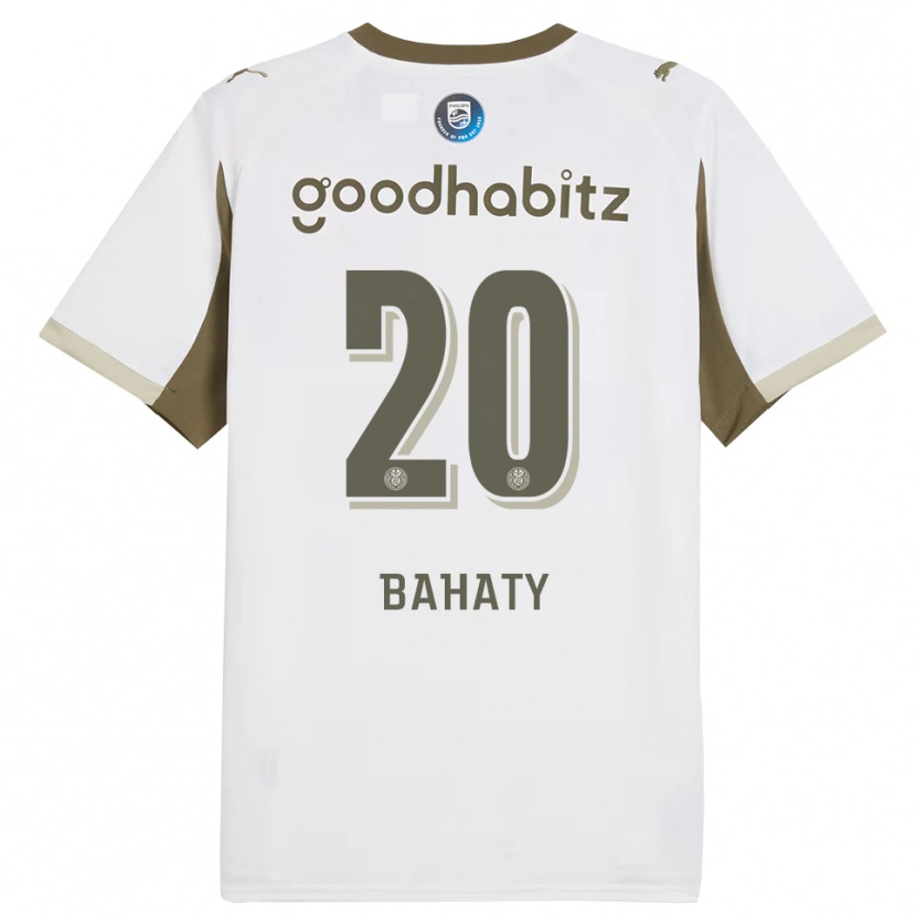 DanxenキッズManuel Bahaty#20ホワイト グレーサードユニフォームシャツ2025/26ジャージーユニフォーム