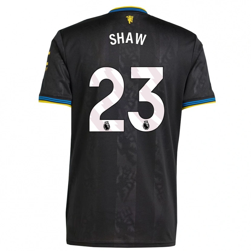Danxenキッズルーク・ショー#23ブラック イエロー ブルーサードユニフォームシャツ2025/26ジャージーユニフォーム