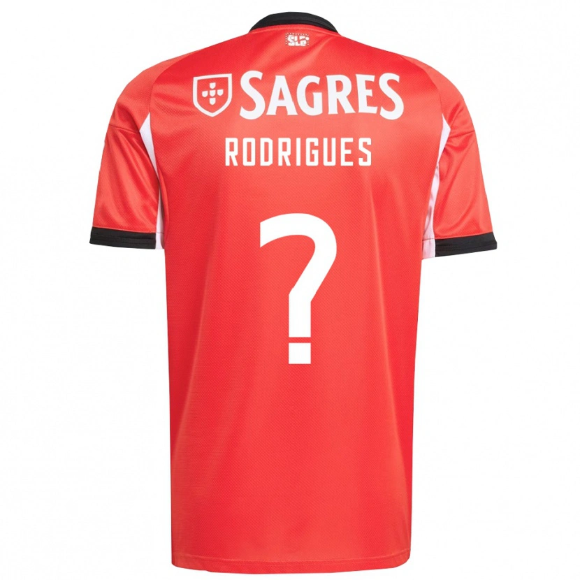 DanxenメンズMiguel Rodrigues#0レッド ホワイトホームシャツ2025/26ジャージーユニフォーム