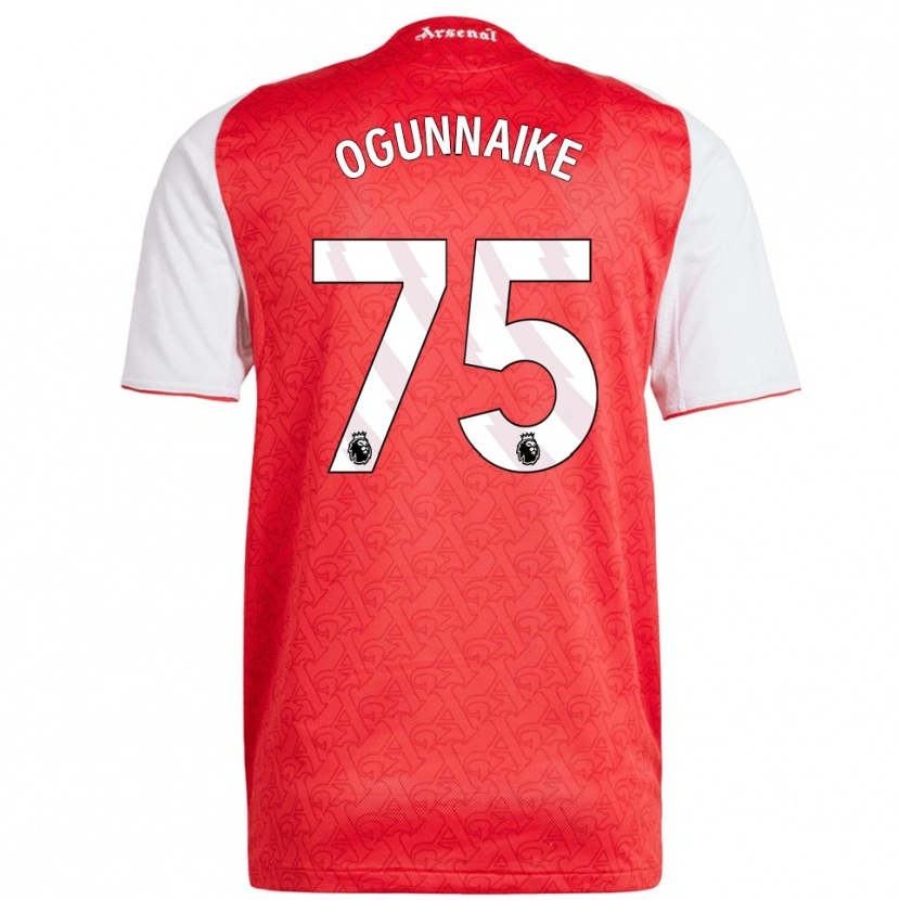 DanxenメンズJosh Ogunnaike#75レッド ホワイトホームシャツ2025/26ジャージーユニフォーム