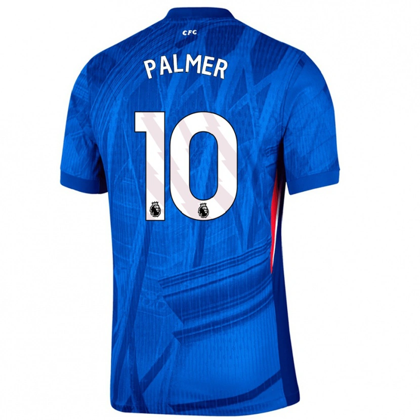 Danxenメンズコール・パルマー#10ブルー ホワイトホームシャツ2025/26ジャージーユニフォーム