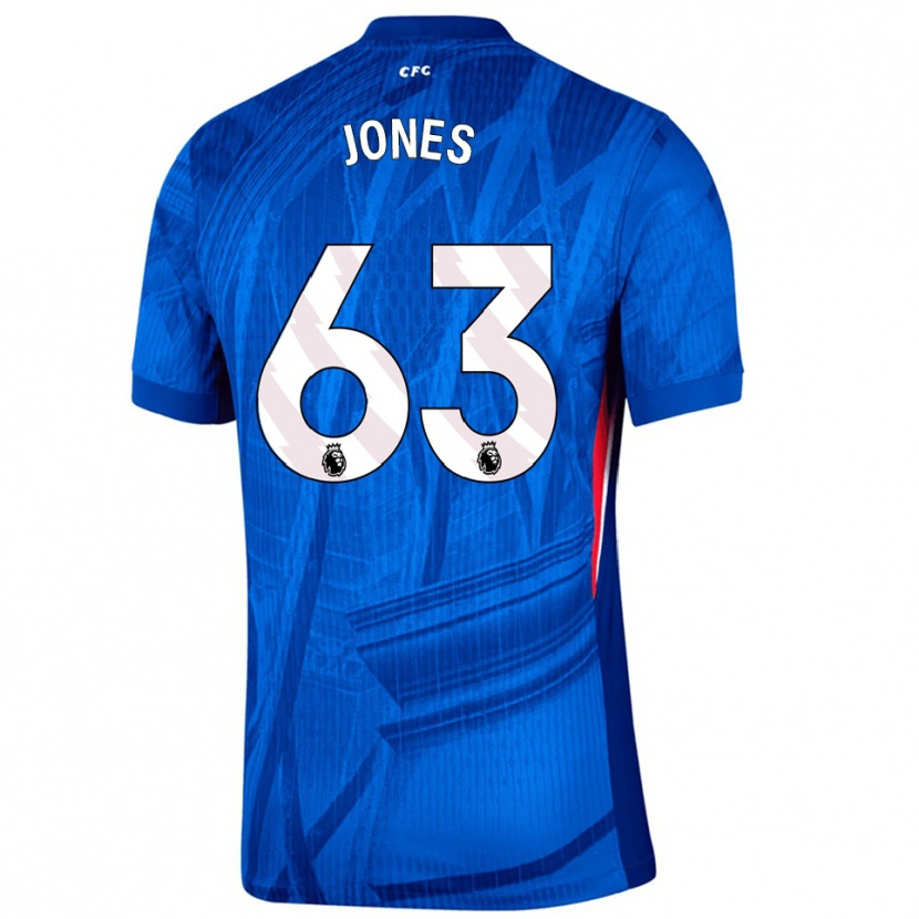 DanxenメンズVera Jones#63ブルー ホワイトホームシャツ2025/26ジャージーユニフォーム