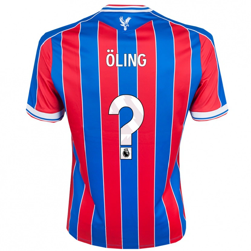 DanxenメンズRia Öling#0ブルー レッド ホワイトホームシャツ2025/26ジャージーユニフォーム