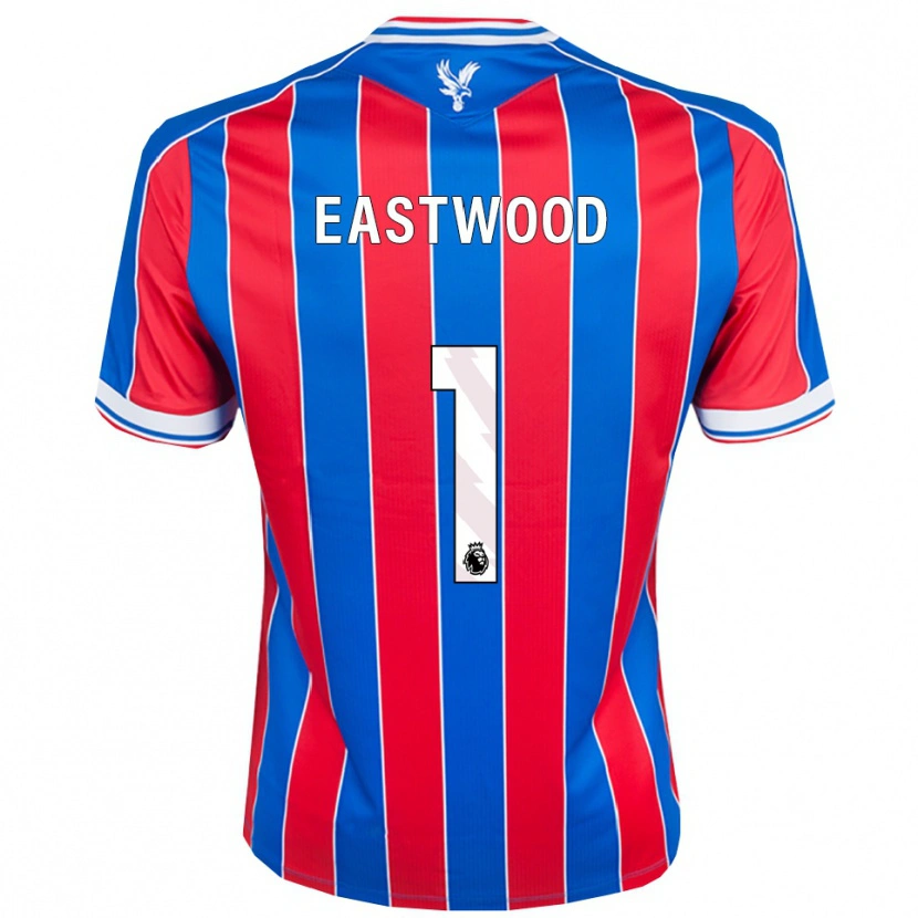 DanxenメンズBilly Eastwood#1ブルー レッド ホワイトホームシャツ2025/26ジャージーユニフォーム