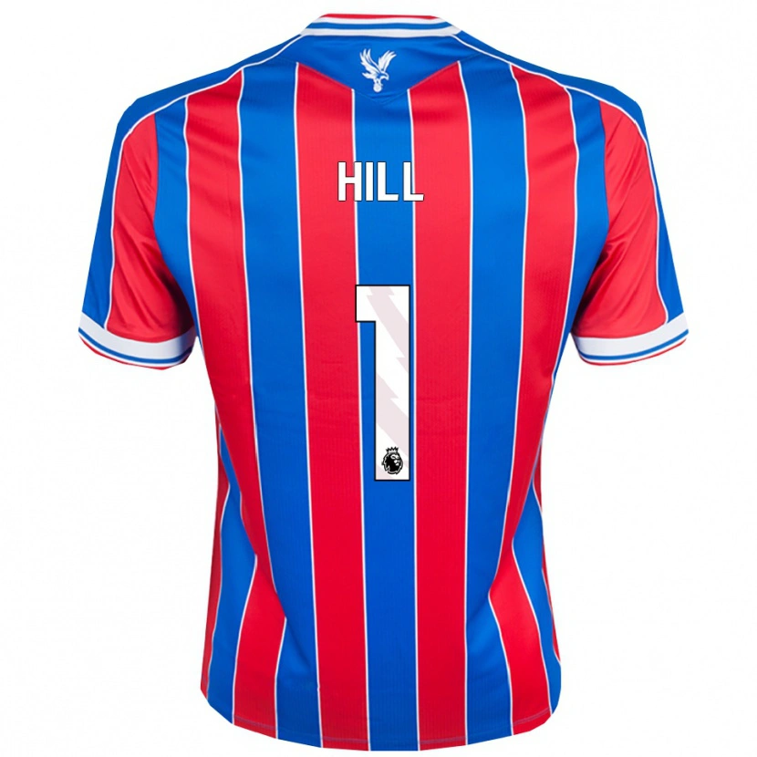 DanxenメンズMarcus Hill#1ブルー レッド ホワイトホームシャツ2025/26ジャージーユニフォーム