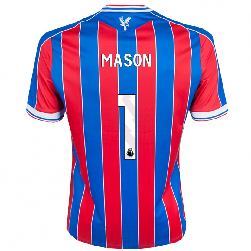 DanxenメンズJack Mason#1ブルー レッド ホワイトホームシャツ2025/26ジャージーユニフォーム