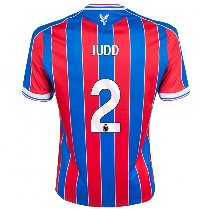 DanxenメンズJasper Judd#2ブルー レッド ホワイトホームシャツ2025/26ジャージーユニフォーム