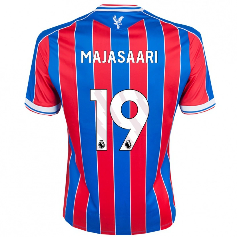 DanxenメンズMilla-Maj Majasaari#19ブルー レッド ホワイトホームシャツ2025/26ジャージーユニフォーム