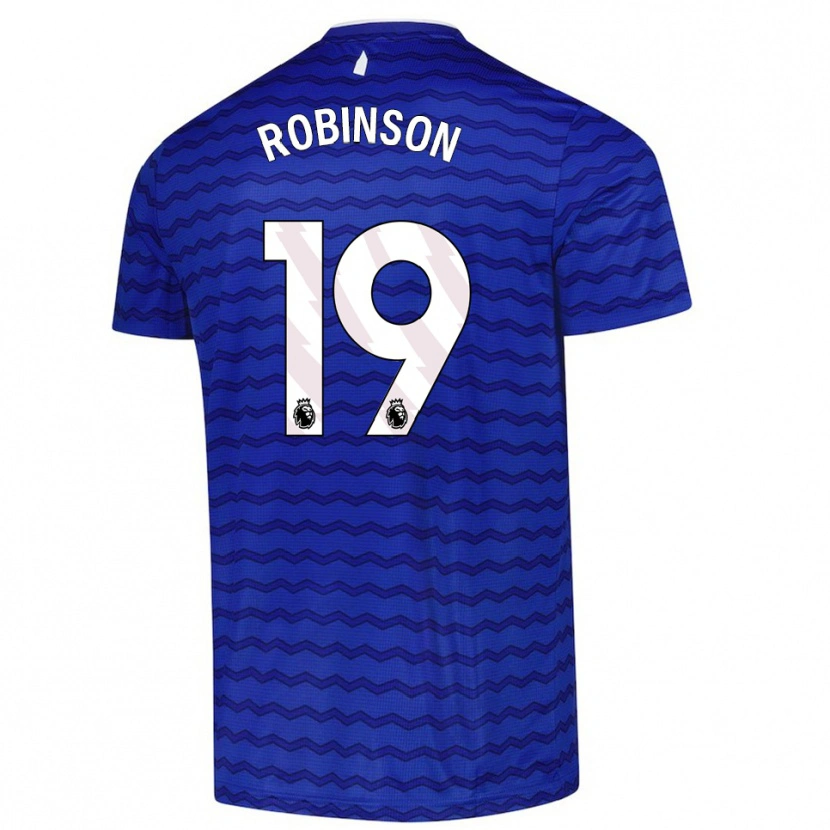 DanxenメンズKatie Robinson#19ブルー ネイビーホームシャツ2025/26ジャージーユニフォーム