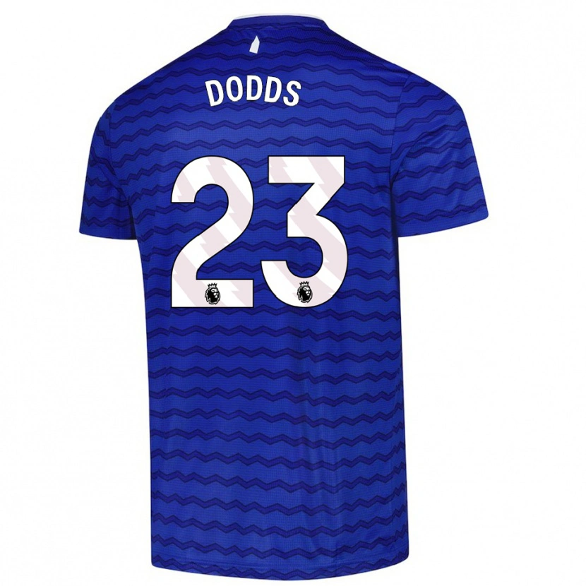 DanxenメンズJohn Dodds#23ブルー ネイビーホームシャツ2025/26ジャージーユニフォーム