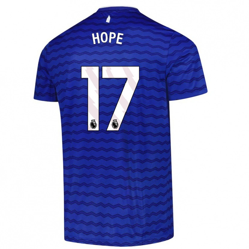 DanxenメンズLucy Hope#17ブルー ネイビーホームシャツ2025/26ジャージーユニフォーム