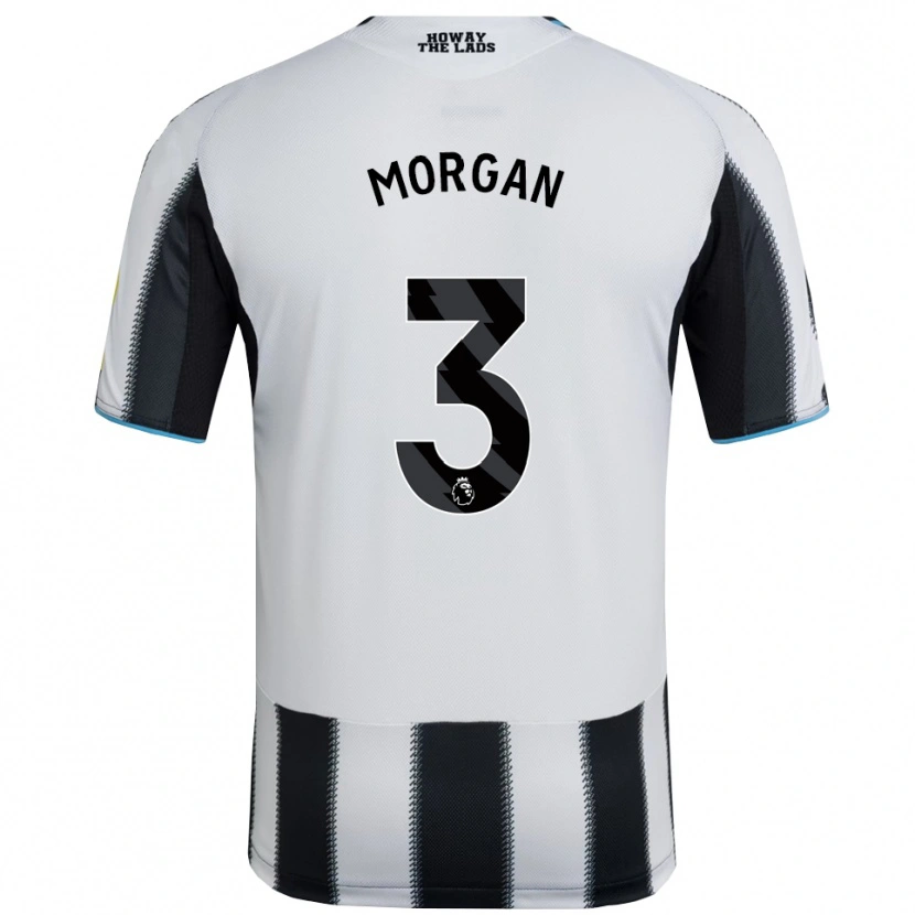 DanxenメンズNoah Morgan#3ブラック ホワイトホームシャツ2025/26ジャージーユニフォーム