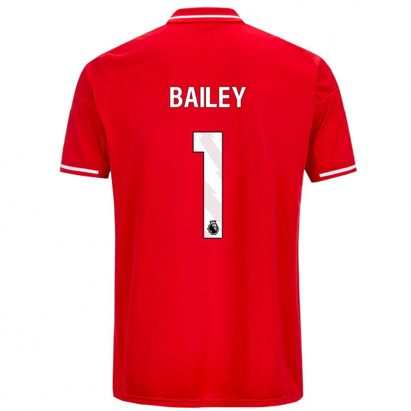 DanxenメンズJoe Bailey#1レッド ホワイトホームシャツ2025/26ジャージーユニフォーム