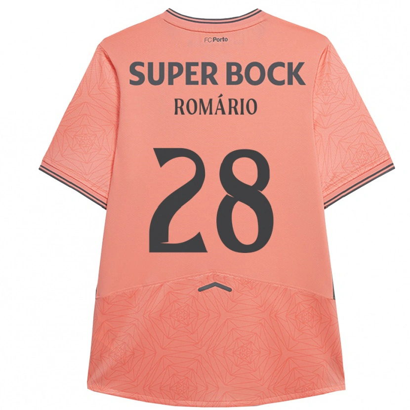 Danxenメンズロマーリオ・バロ#28ピンク ネイビーアウェイシャツ2025/26ジャージーユニフォーム
