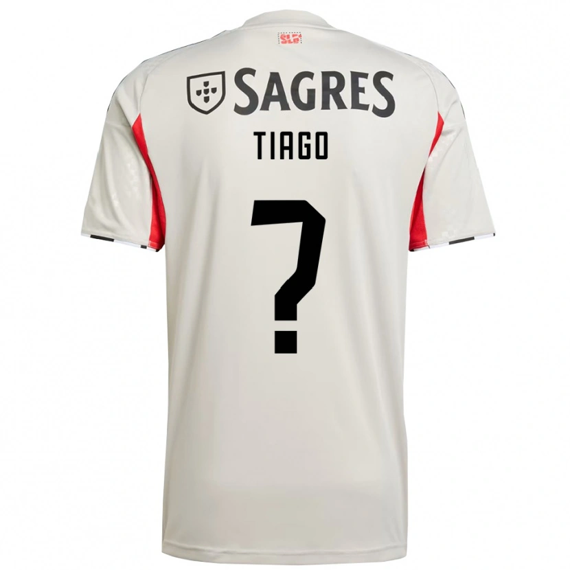 DanxenメンズTiago Ferreira#0オフホワイト レッドアウェイシャツ2025/26ジャージーユニフォーム