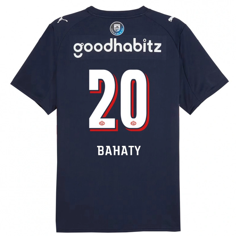 DanxenメンズManuel Bahaty#20ネイビー ホワイトアウェイシャツ2025/26ジャージーユニフォーム