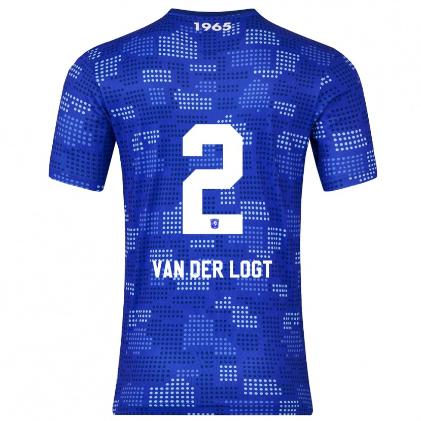 DanxenメンズJim Van Der Logt#2ブルー スカイブルーアウェイシャツ2025/26ジャージーユニフォーム