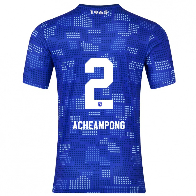 DanxenメンズSage Acheampong#2ブルー スカイブルーアウェイシャツ2025/26ジャージーユニフォーム