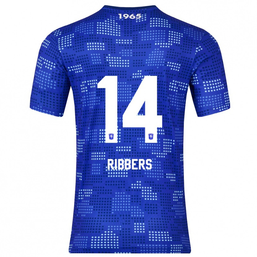DanxenメンズJort Ribbers#14ブルー スカイブルーアウェイシャツ2025/26ジャージーユニフォーム