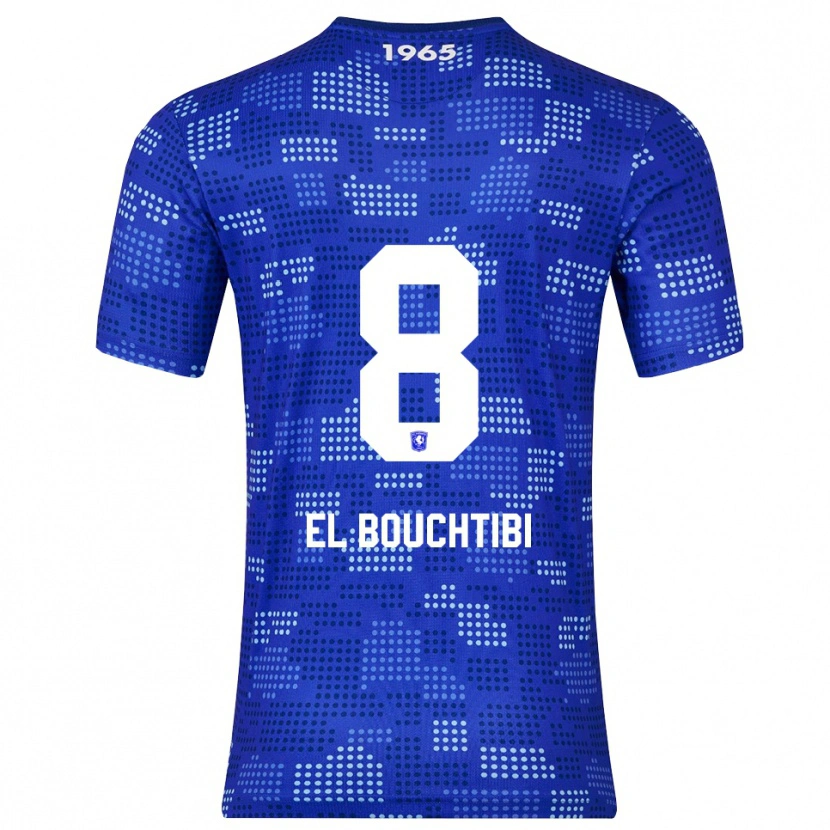 DanxenメンズIlias El Bouchibti#8ブルー スカイブルーアウェイシャツ2025/26ジャージーユニフォーム
