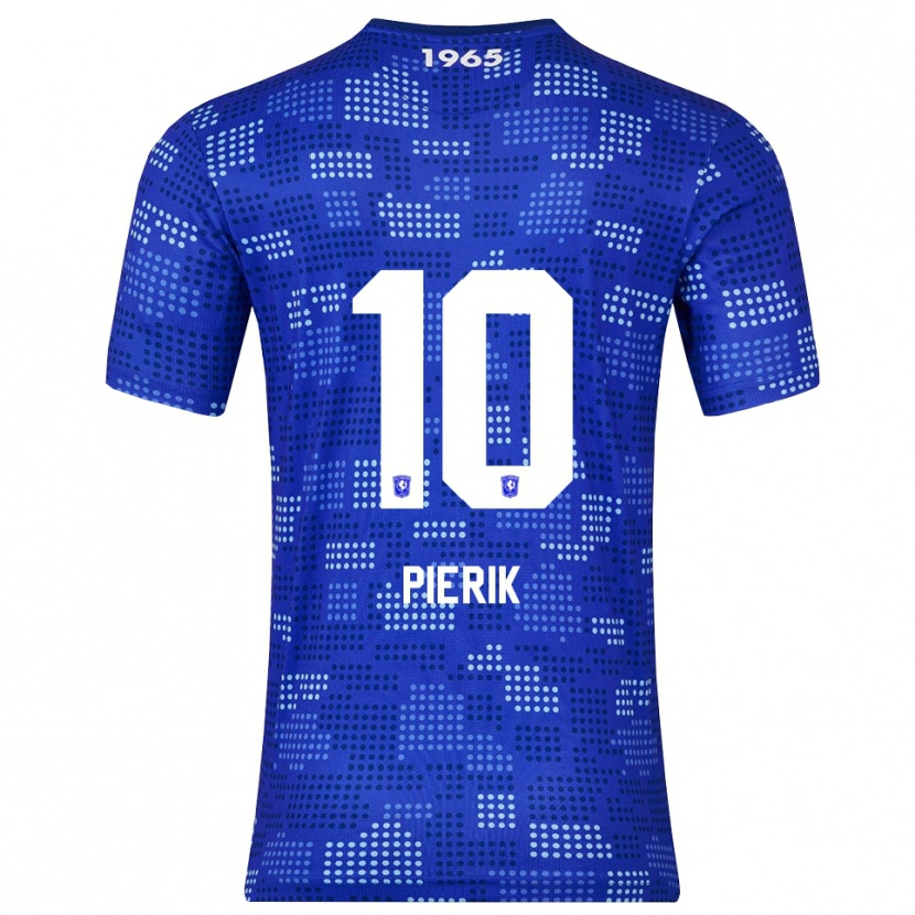 DanxenメンズMilan Pierik#10ブルー スカイブルーアウェイシャツ2025/26ジャージーユニフォーム