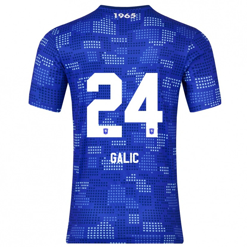 DanxenメンズDaniela Galic#24ブルー スカイブルーアウェイシャツ2025/26ジャージーユニフォーム