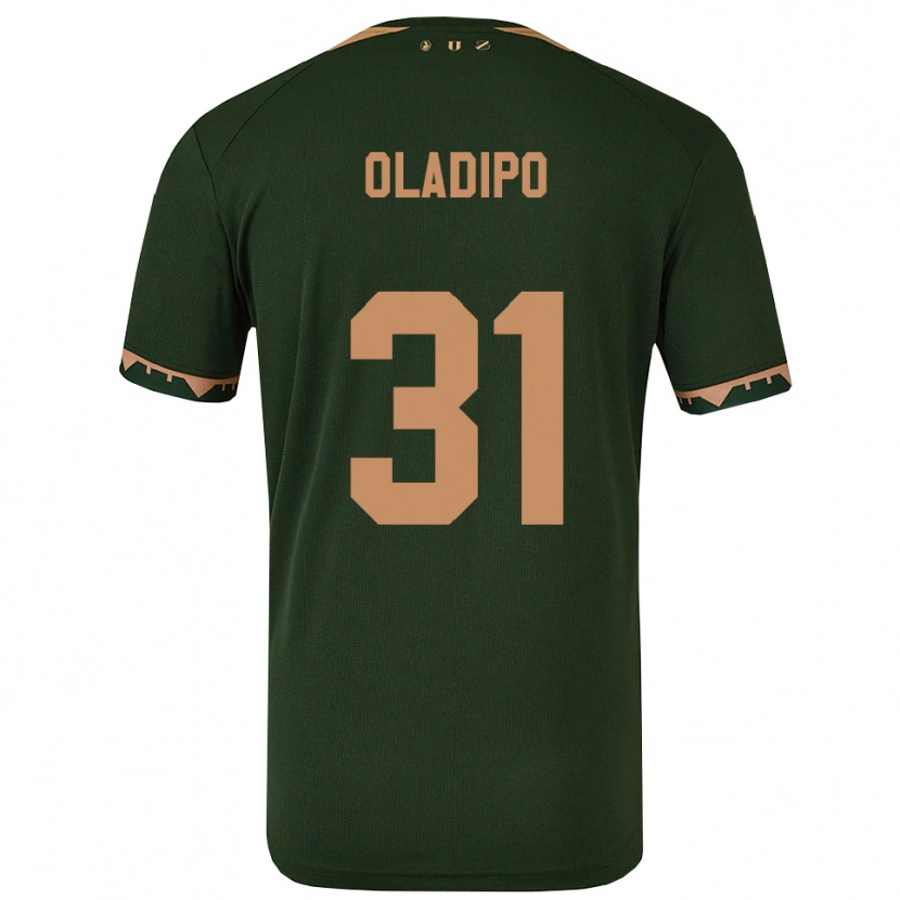 DanxenメンズLaolu Oladipo#31グリーン ゴールドアウェイシャツ2025/26ジャージーユニフォーム