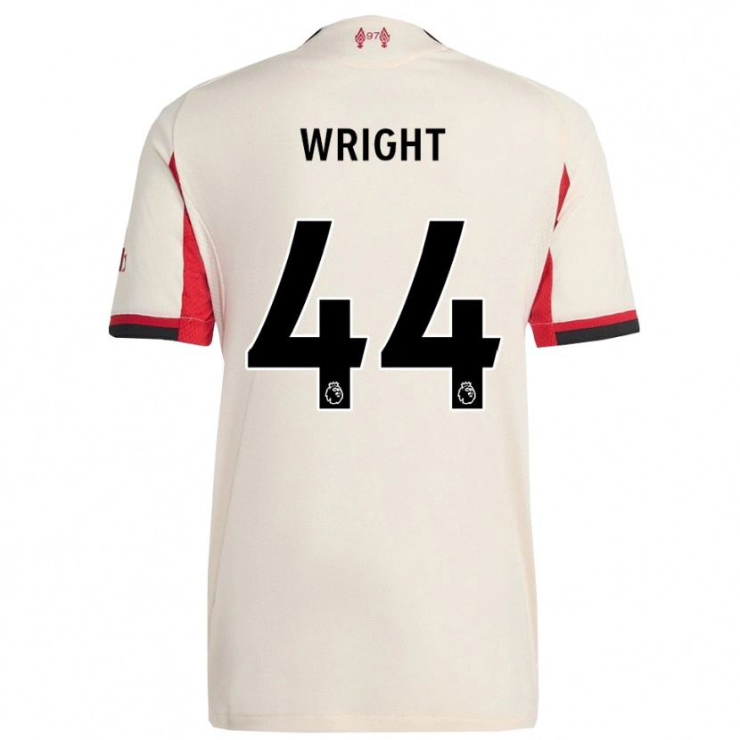 DanxenメンズWill Wright#44ホワイト ブラックアウェイシャツ2025/26ジャージーユニフォーム