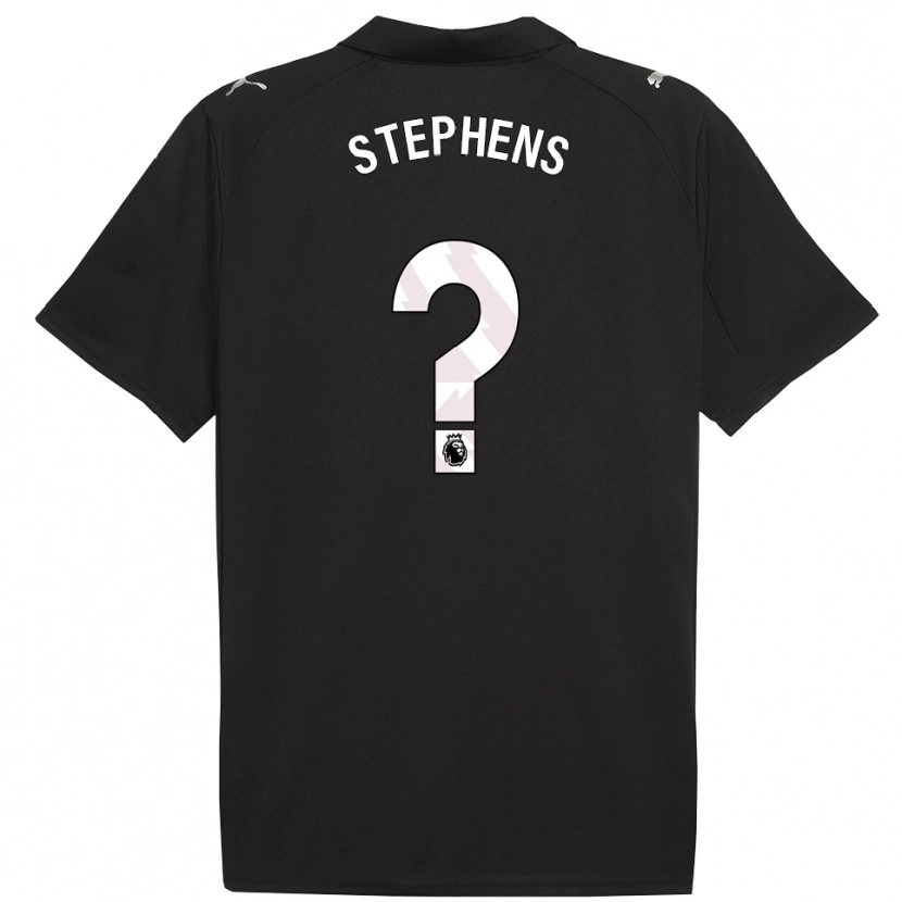 DanxenメンズMason Stephens#0ブラック ホワイトアウェイシャツ2025/26ジャージーユニフォーム