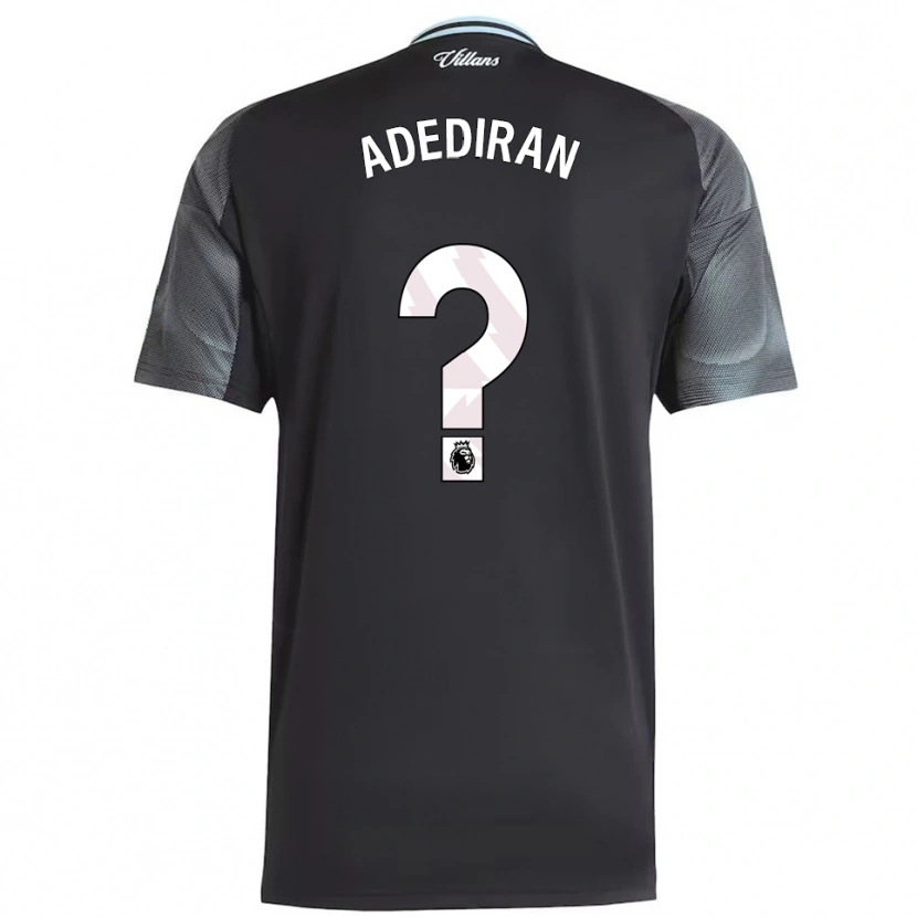 DanxenメンズDaniel Adediran#0ブラック スカイブルーアウェイシャツ2025/26ジャージーユニフォーム