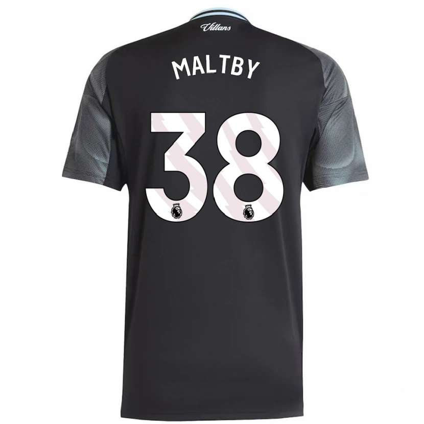 DanxenメンズRachel Maltby#38ブラック スカイブルーアウェイシャツ2025/26ジャージーユニフォーム
